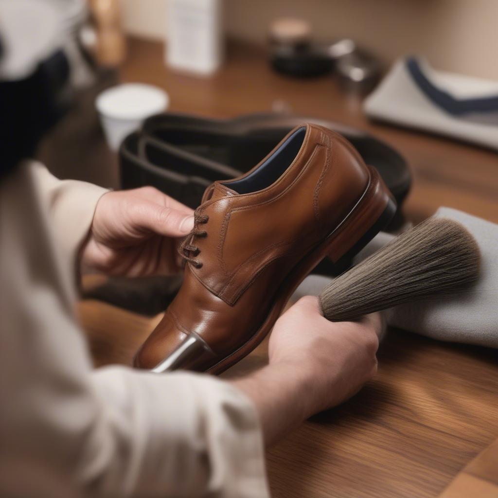 Cleaning Florsheim Loafers