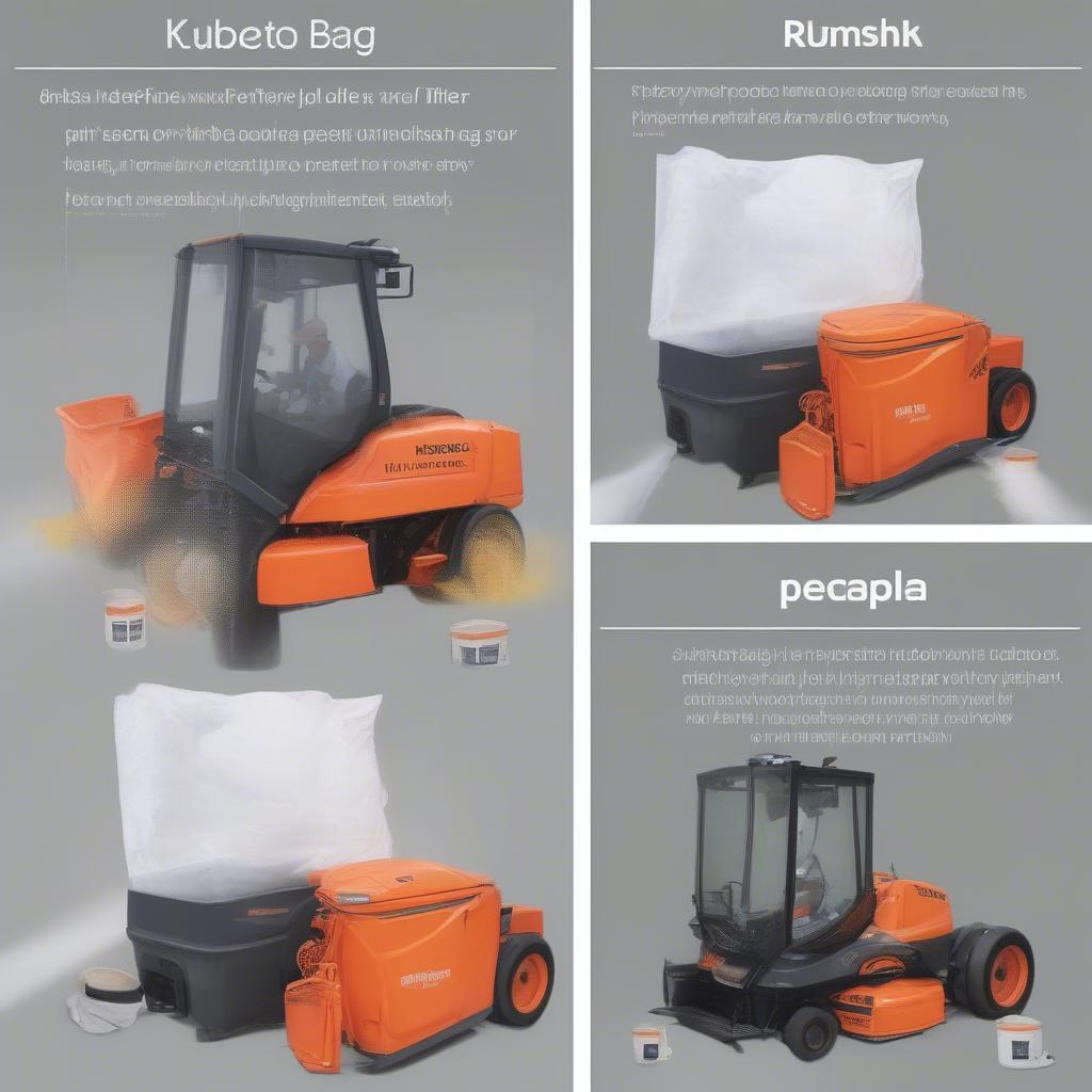 Cleaning a Kubota Filter Bag