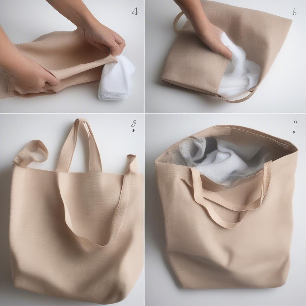 Easy Cleaning of Non Woven Tote Bags