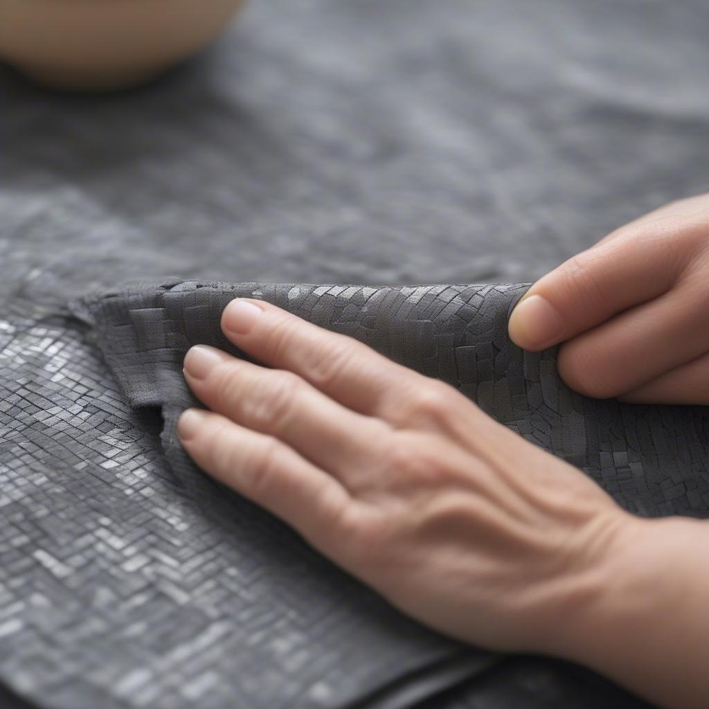 Cleaning Slate Mosaic Basket Weave