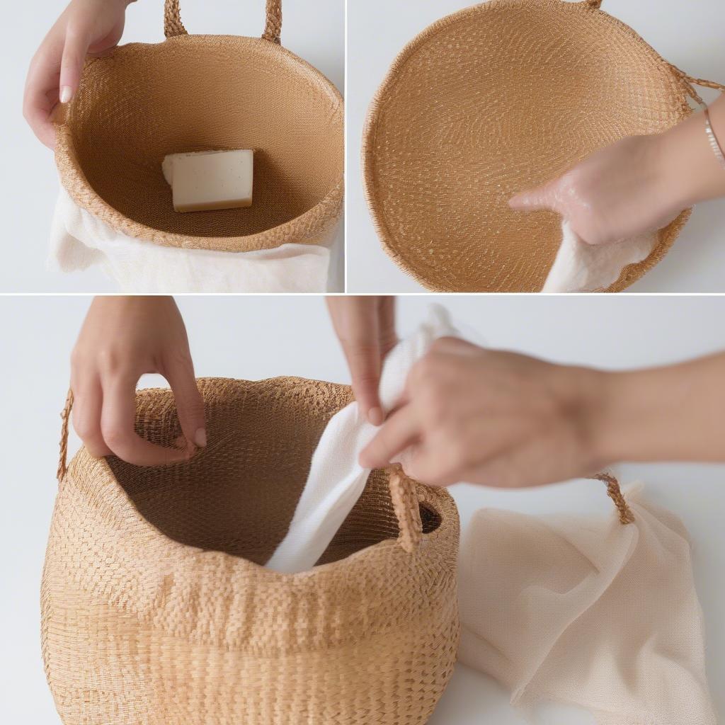 How to Clean a Straw Basket Bag