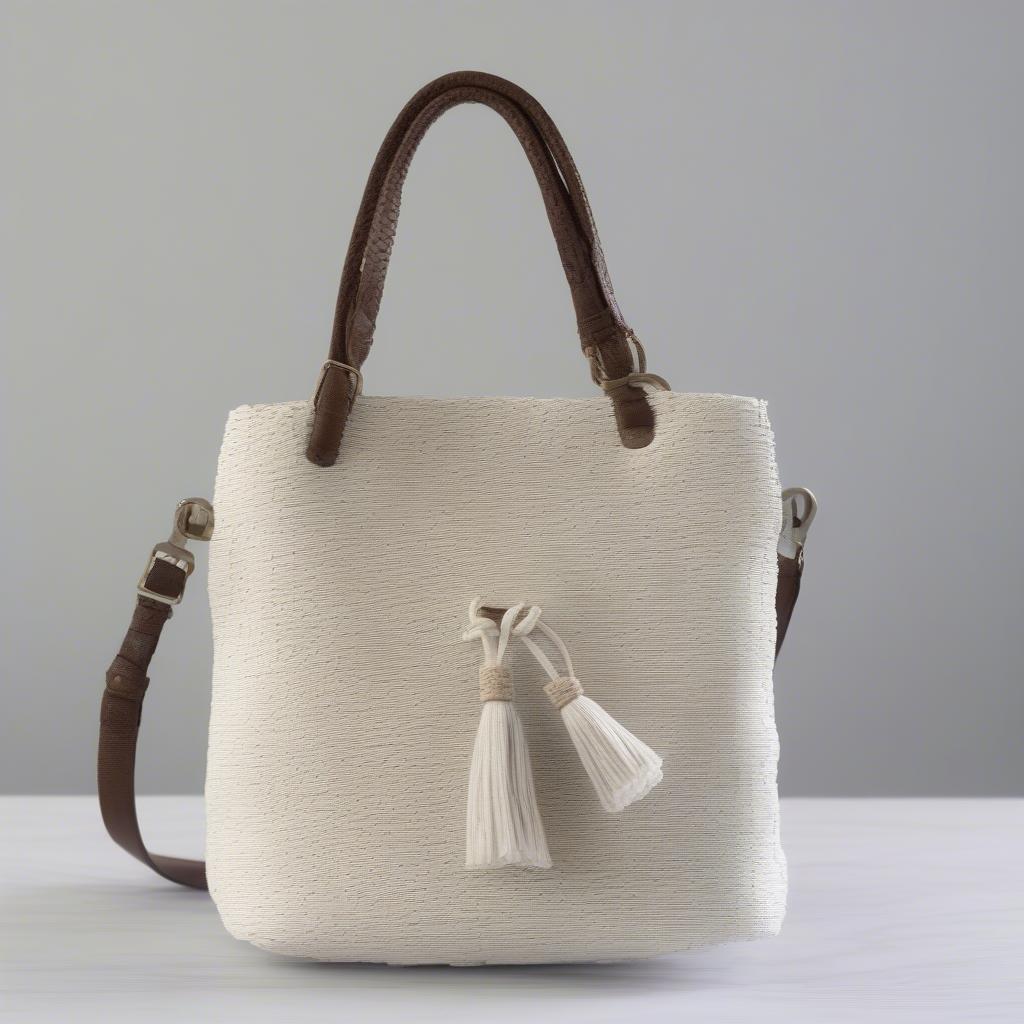 Tips for Cleaning a White Woven Crossbody Bag