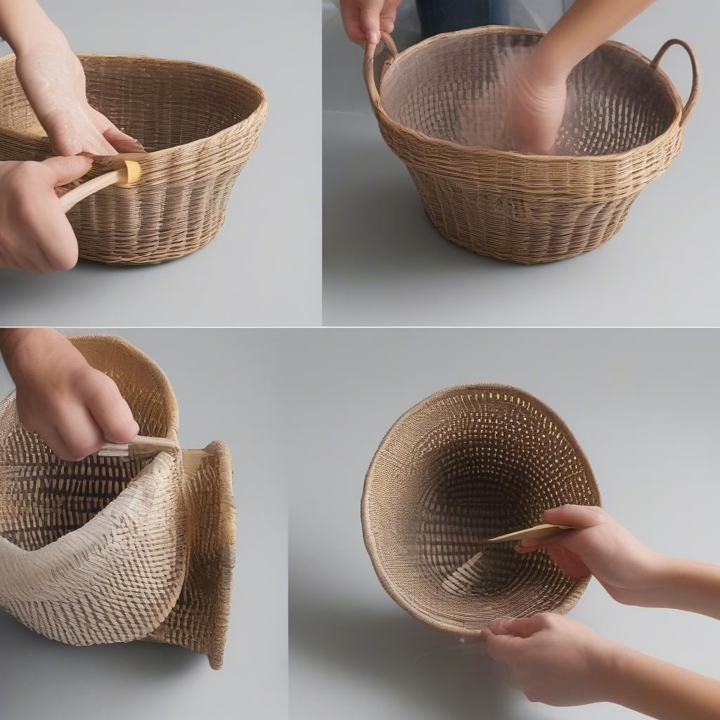 Cleaning Woven Baskets