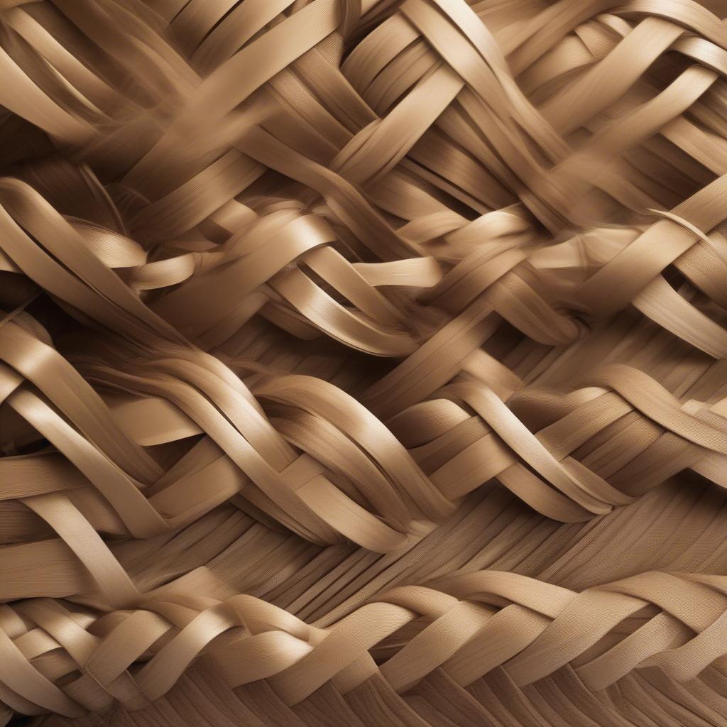 Close-up of Different Basket Weave Patterns