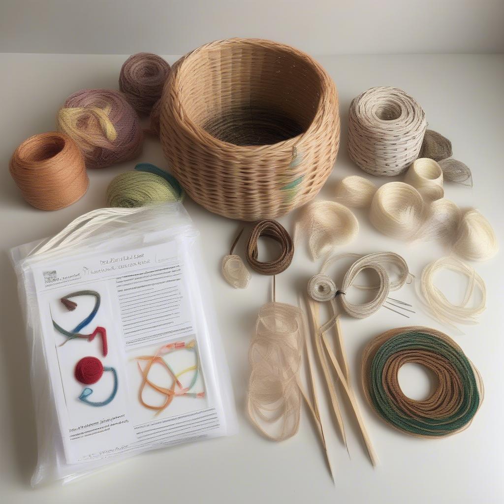 Coil Basket Weaving Kit for Beginners