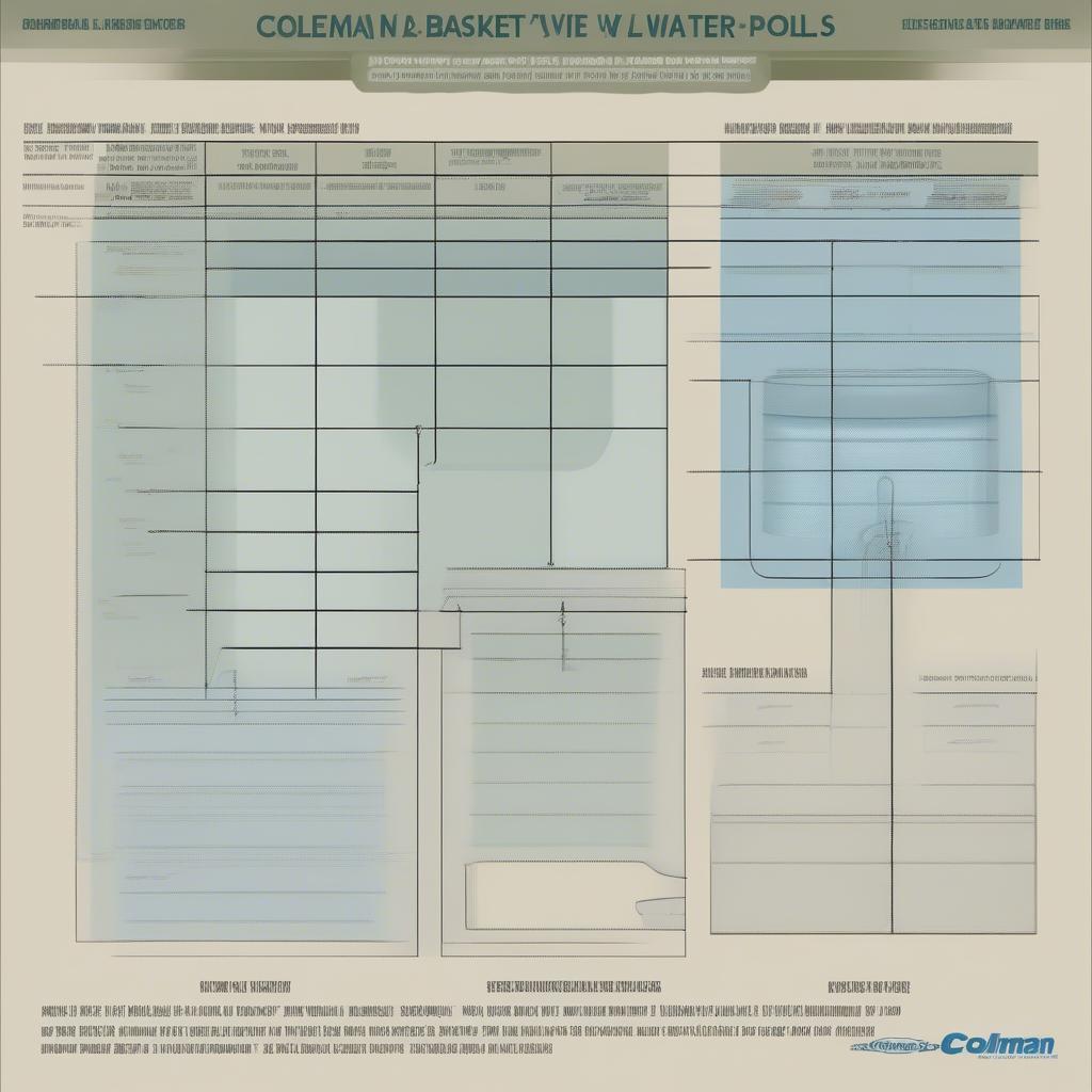 Coleman Pool Size Comparison