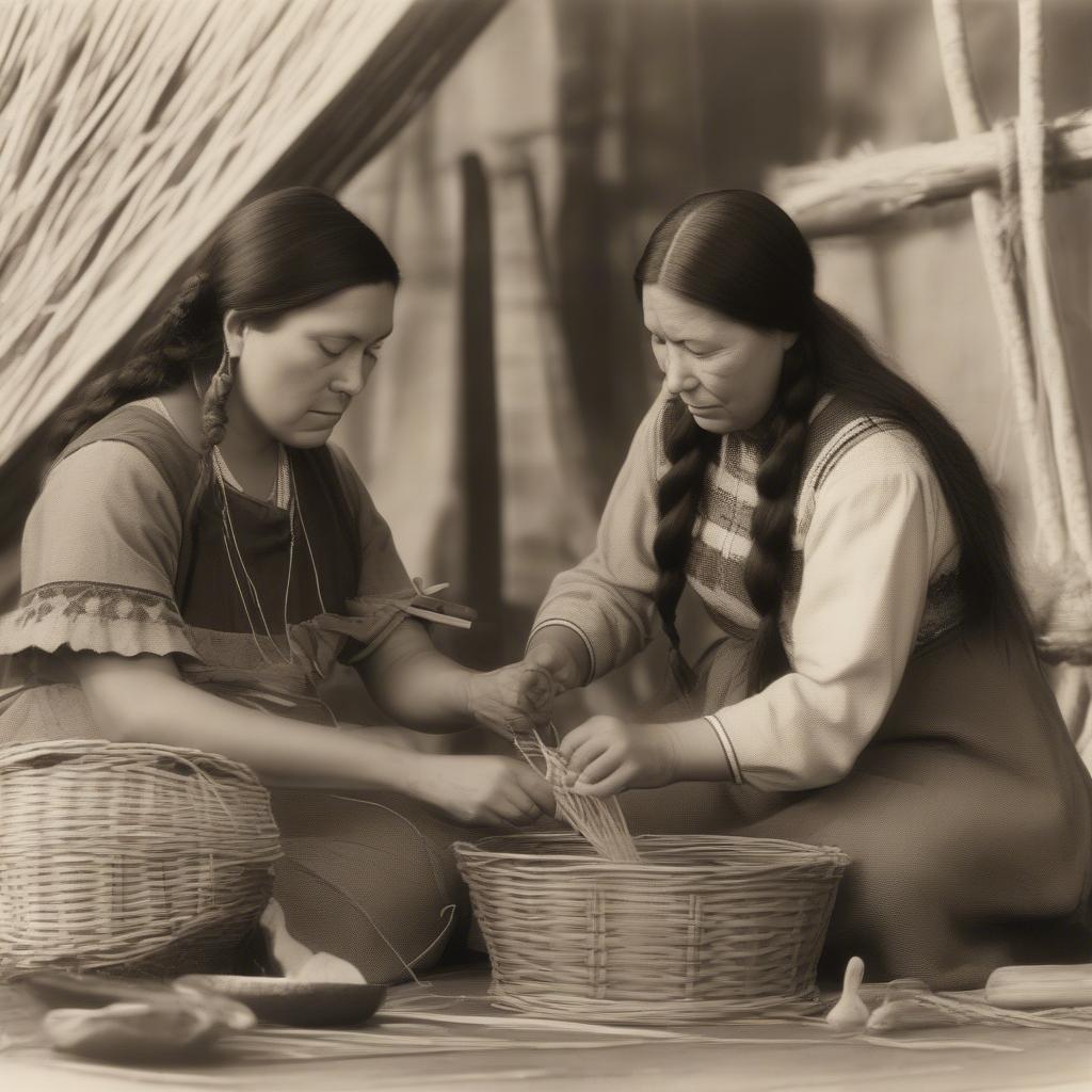 Native American Influence on Colonial Basket Weaving