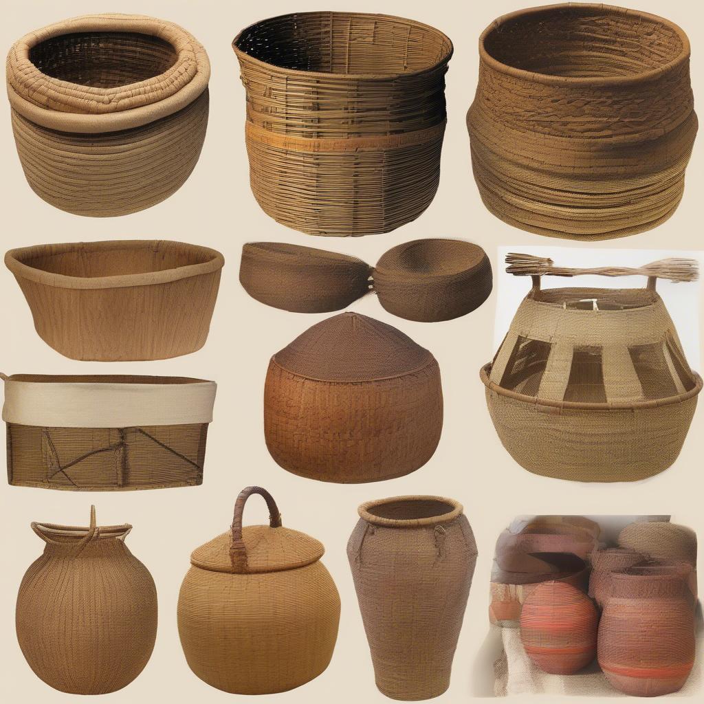 Regional Variations in Colonial Basket Weaving