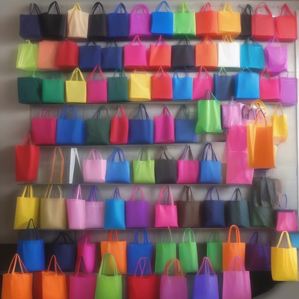 Colorful Non-Woven Polypropylene Tote Bags