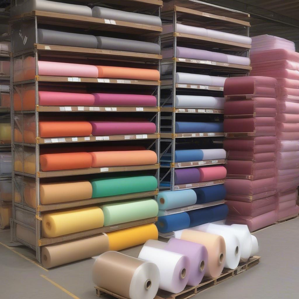 Colorful PP Spunbond Fabric Rolls in Various Colors