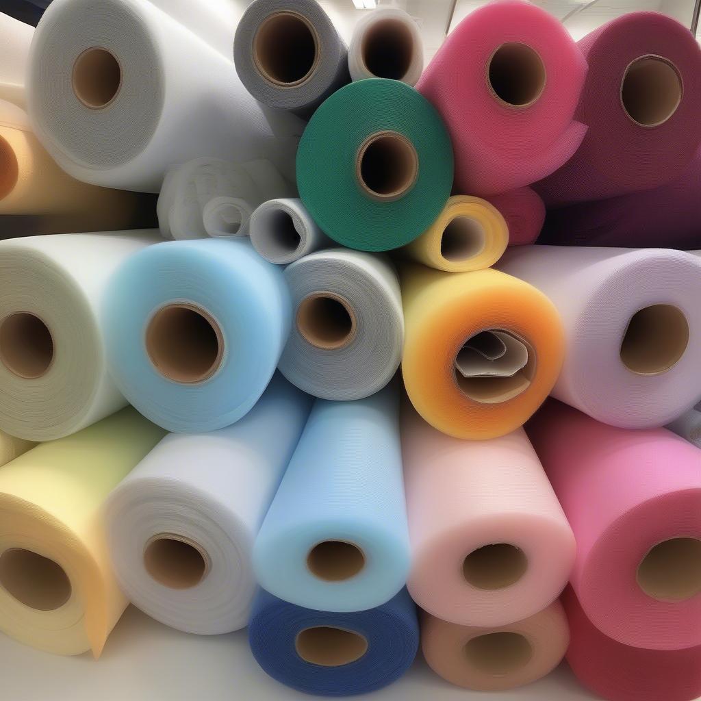 Rolls of Vibrant PP Spunbond Non-Woven Fabric