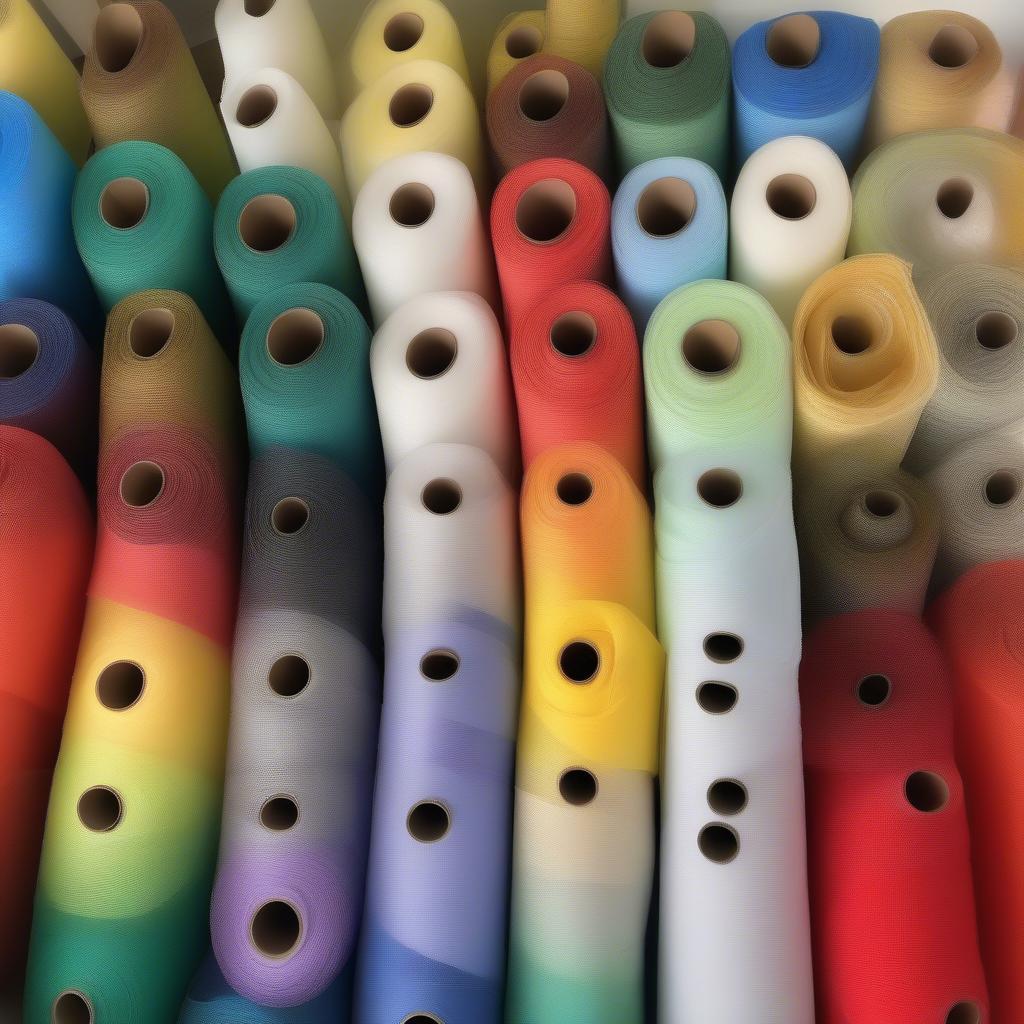 Rolls of Colorful PP Spunbond Non-Woven Fabric