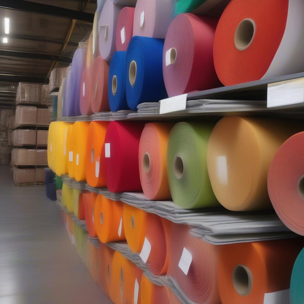 Rolls of Colorful PP Spunbond Non-woven Fabric