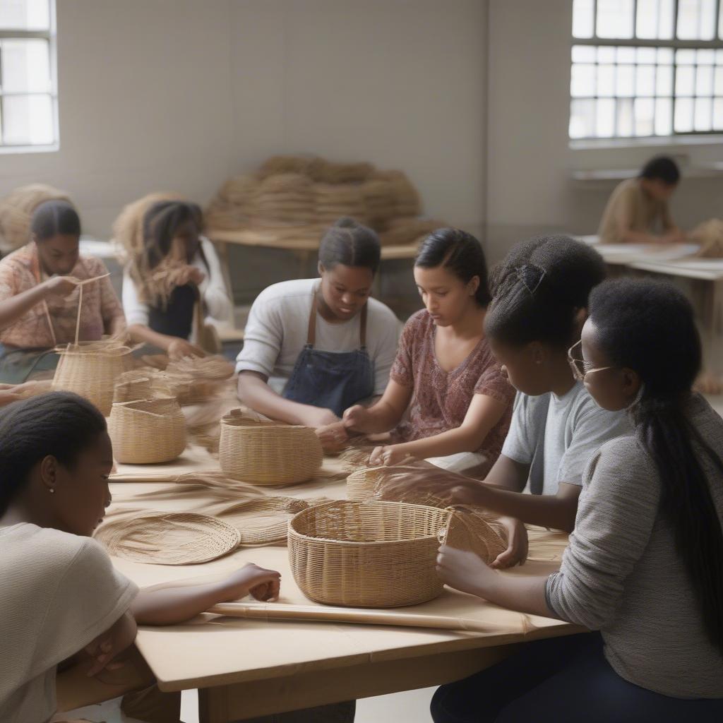 Beginner Basket Weaving Class in Columbus, Ohio