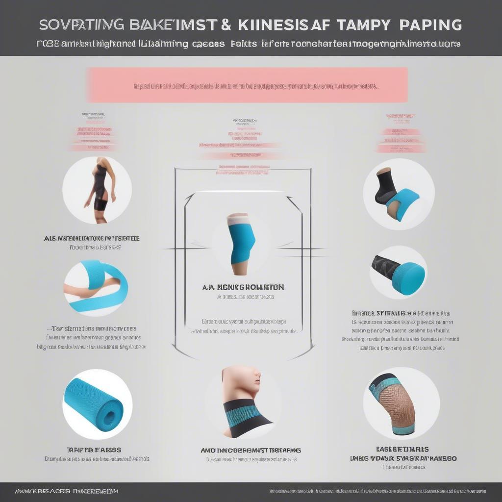 Comparison of different athletic taping methods