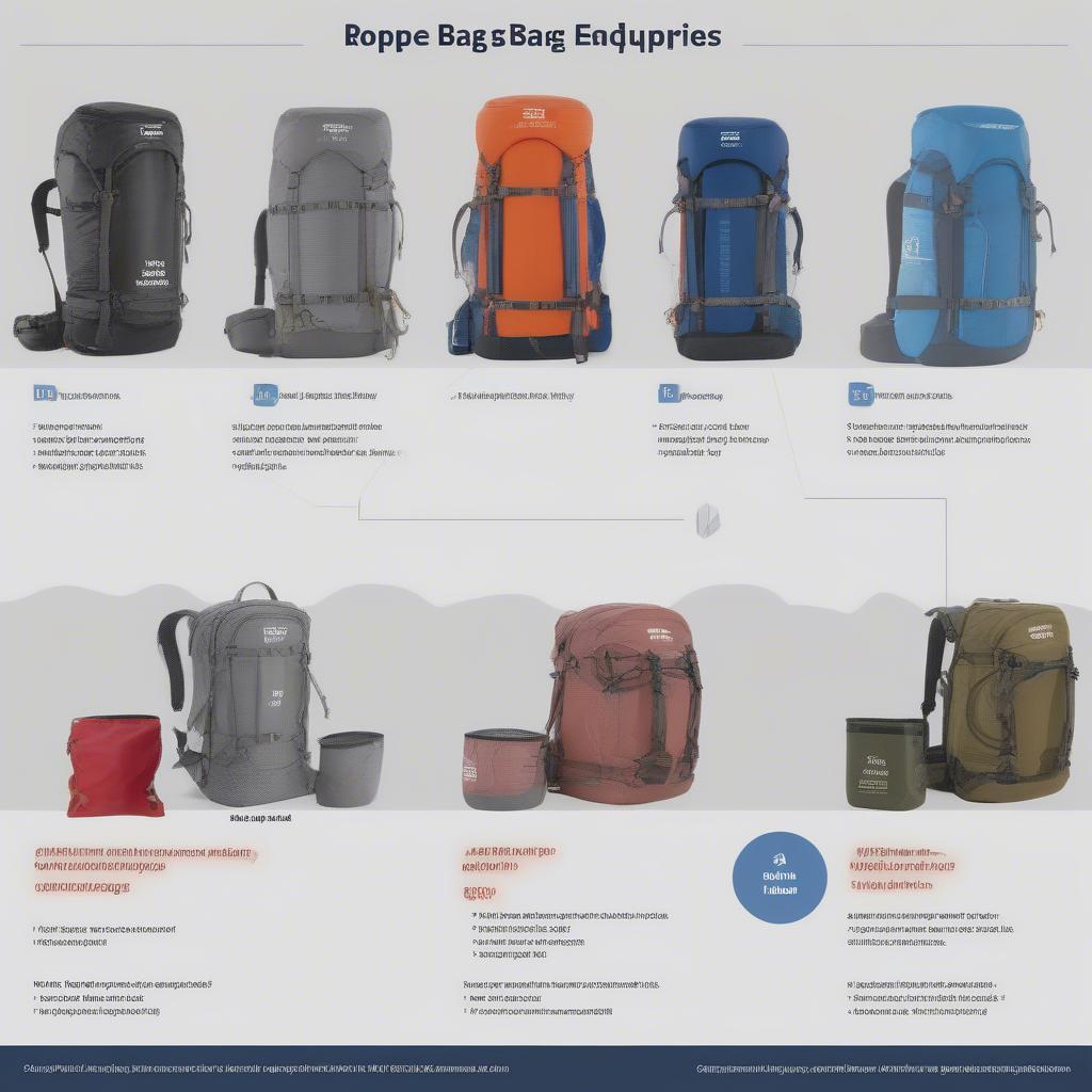 Comparing Different Rope Bags