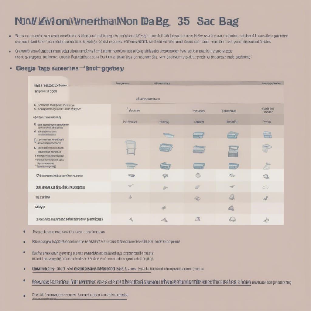 Comparison of different non-woven bag suppliers based on material quality, printing options, and customization.