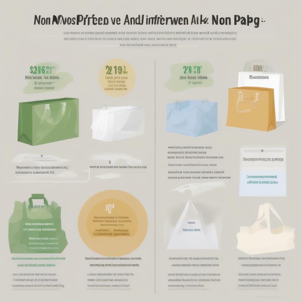 Comparing Non-Woven, Paper, and Plastic Bags