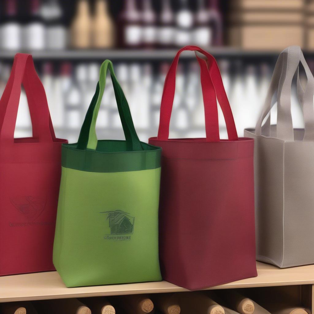 Comparing Non Woven Wine Tote Bags