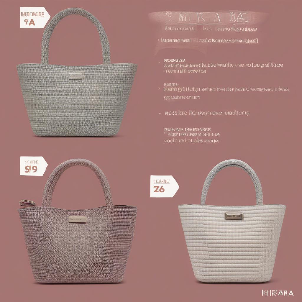 Comparing Different Small Kira Woven Bag Variations