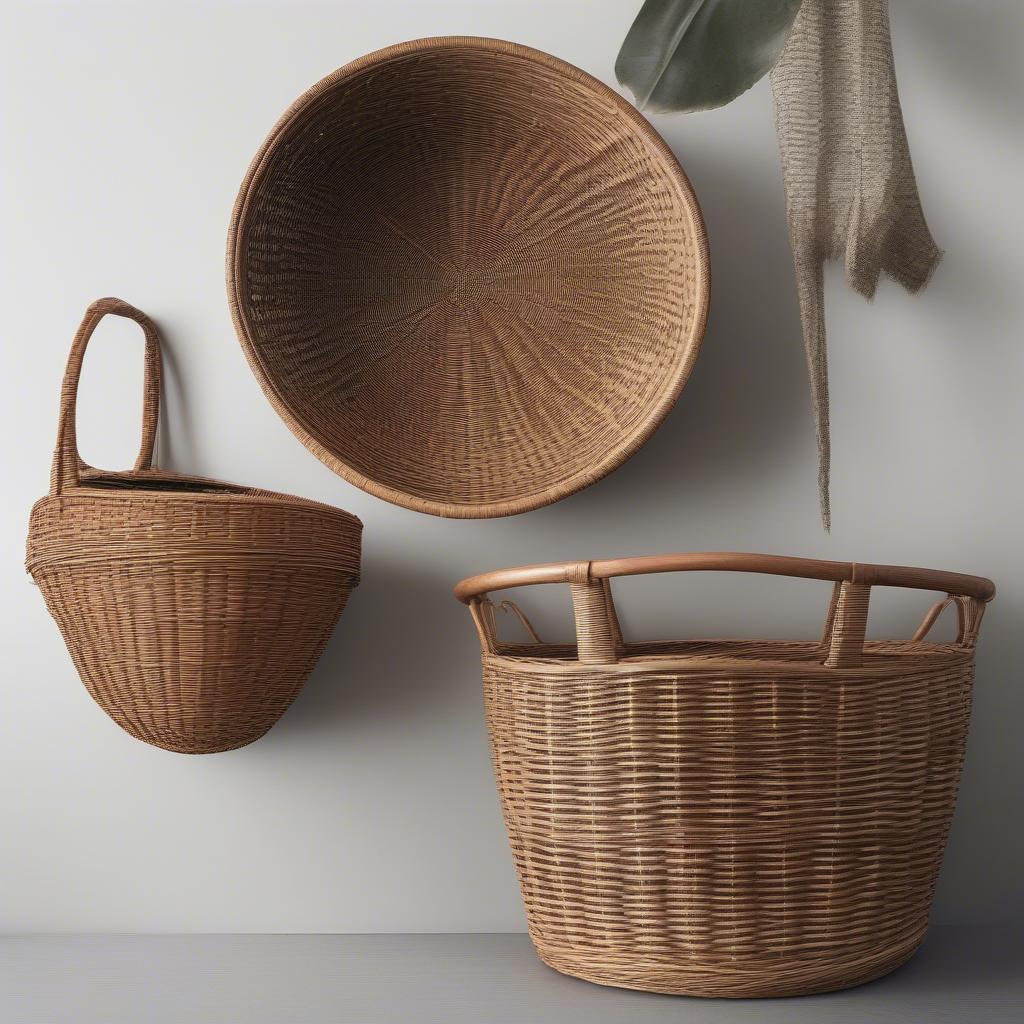 Comparing Wicker and Rattan Baskets