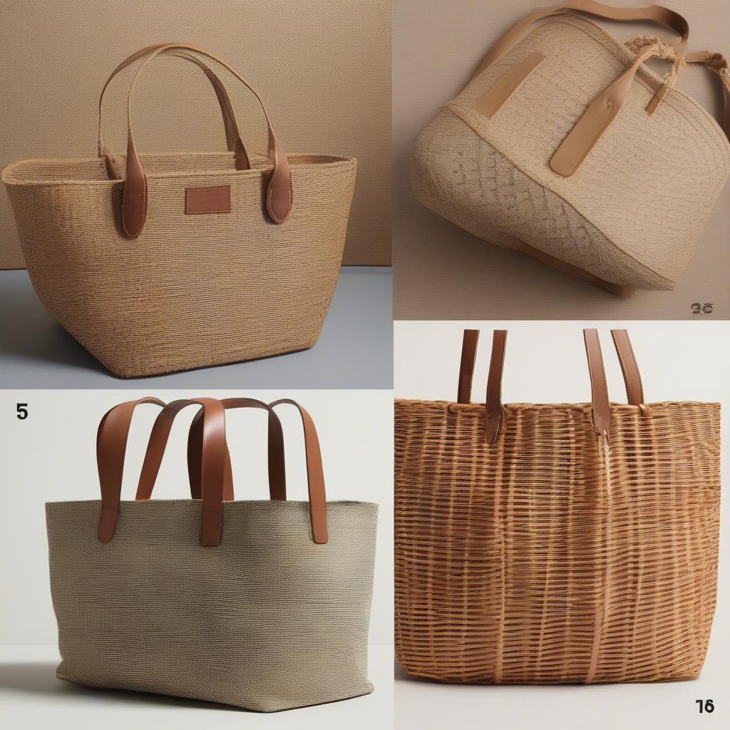 Comparing Wicker and Rattan Tote Bags