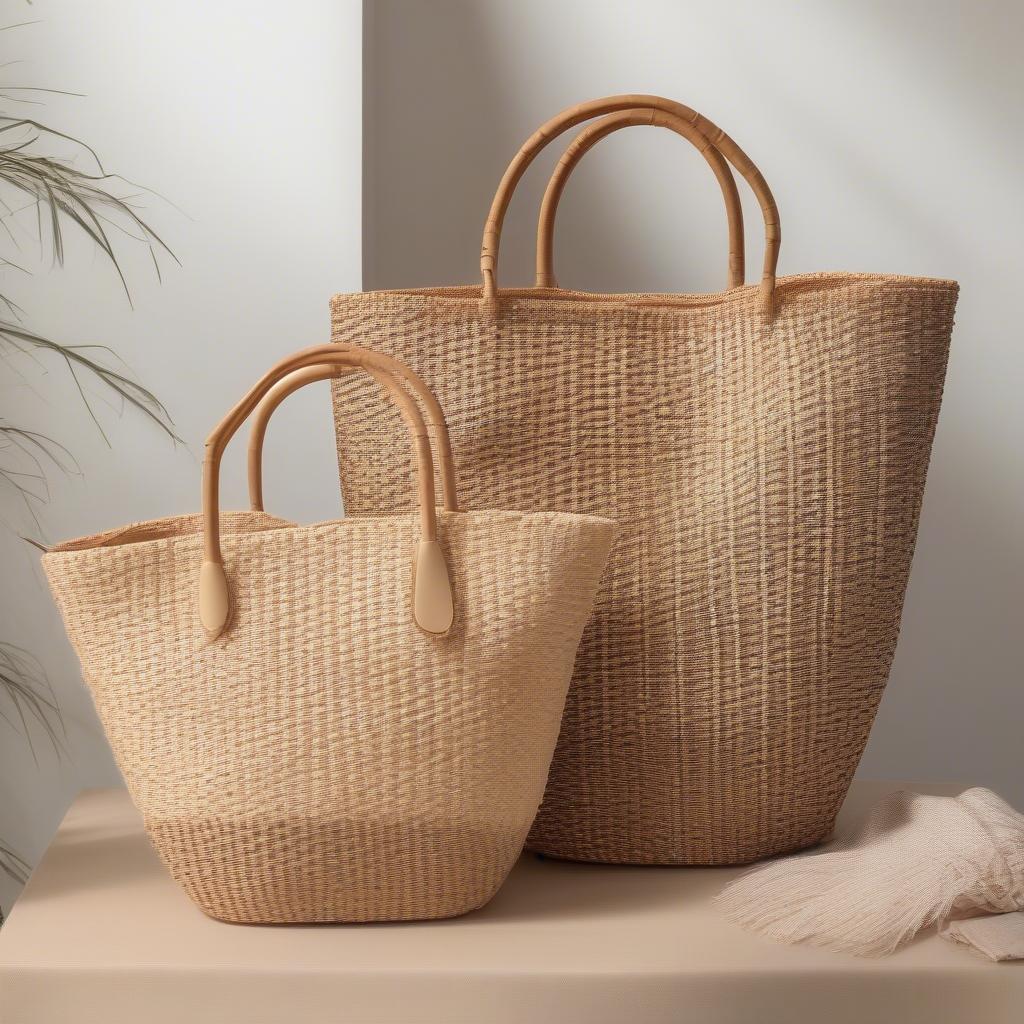 Comparing Wicker and Rattan Weave Totes