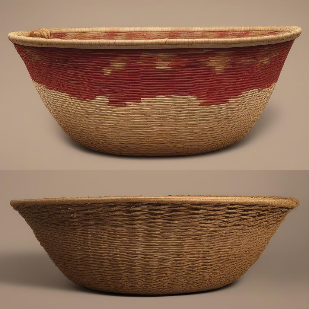 Comparison of Nez Perce and Neighboring Tribes' Baskets