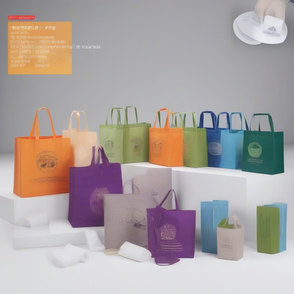 Completed Non-Woven Shopping Bags