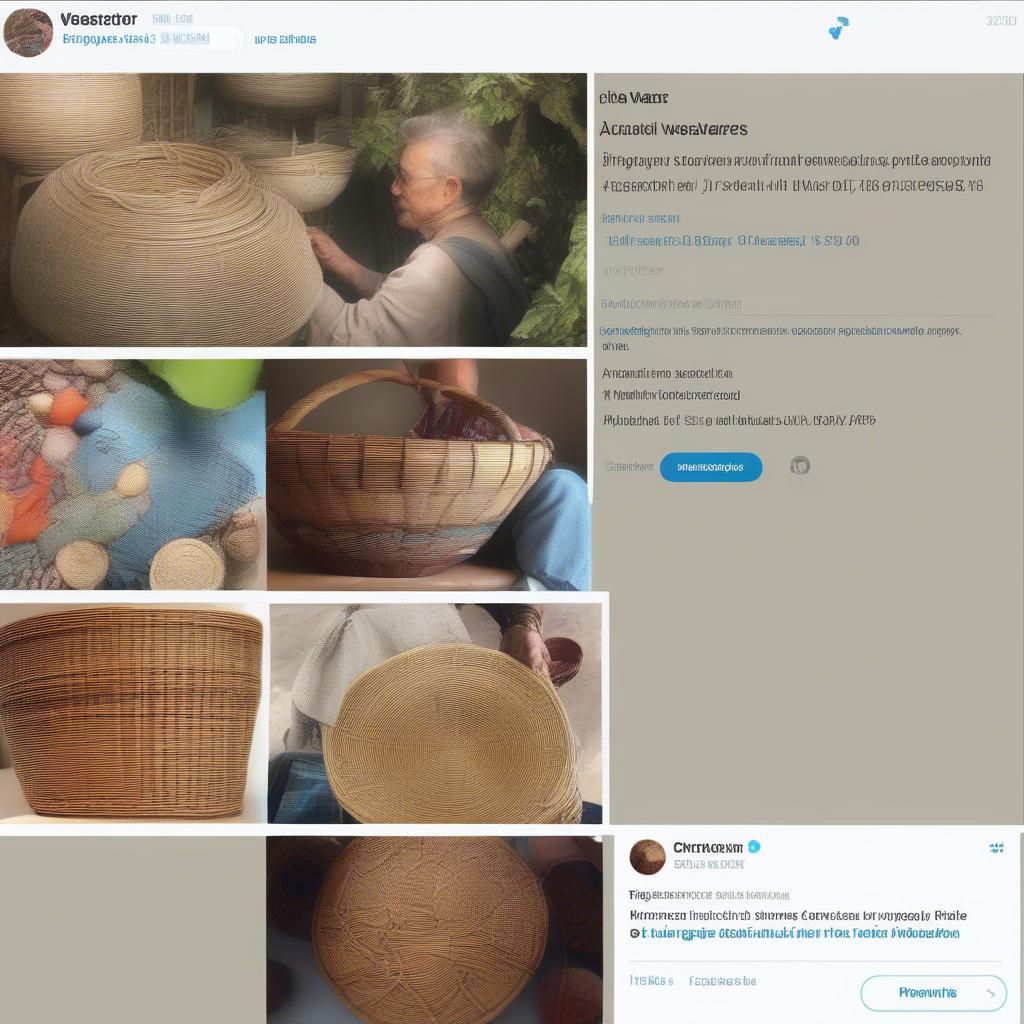 Connecting with Basket Weavers on Twitter