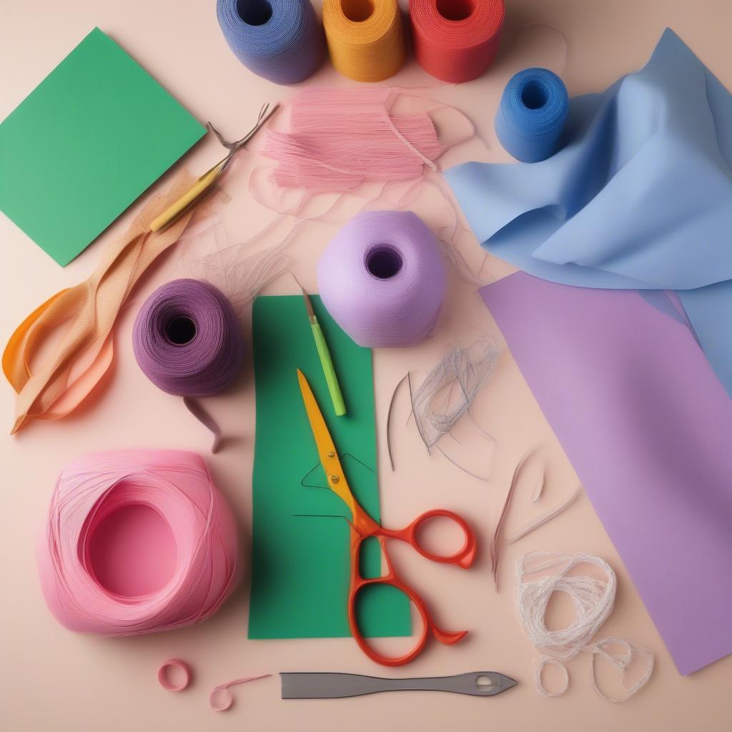 Construction Paper Basket Weaving Supplies