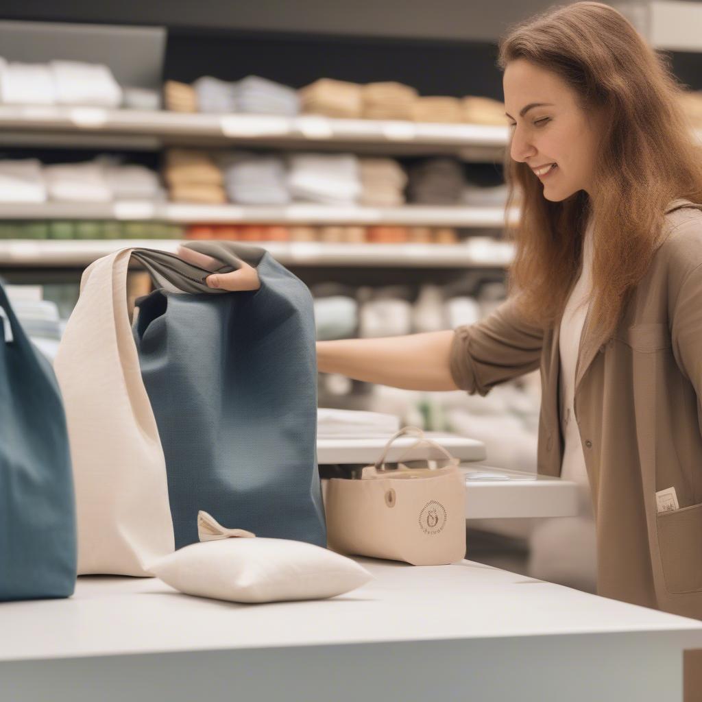 Consumer Choosing a Sustainable Bag