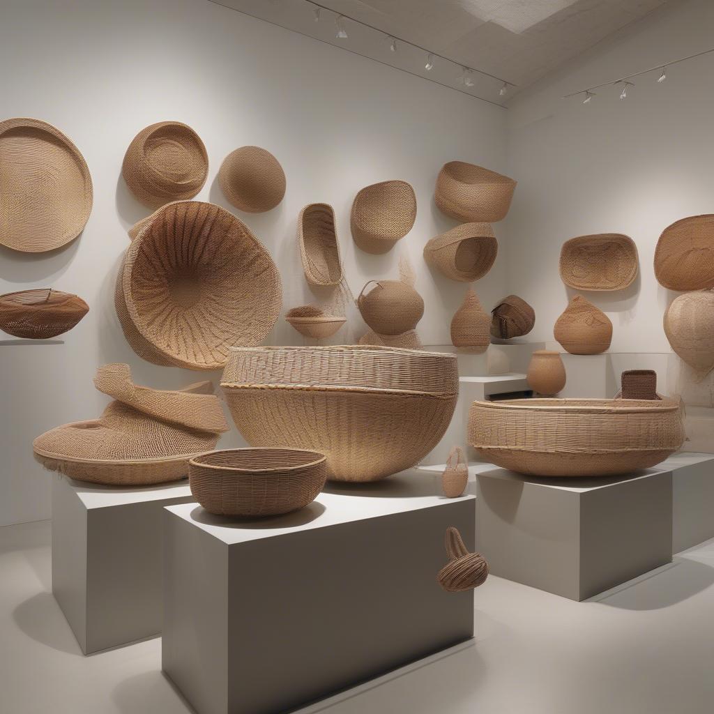 Contemporary Basket Weaving Art Exhibit