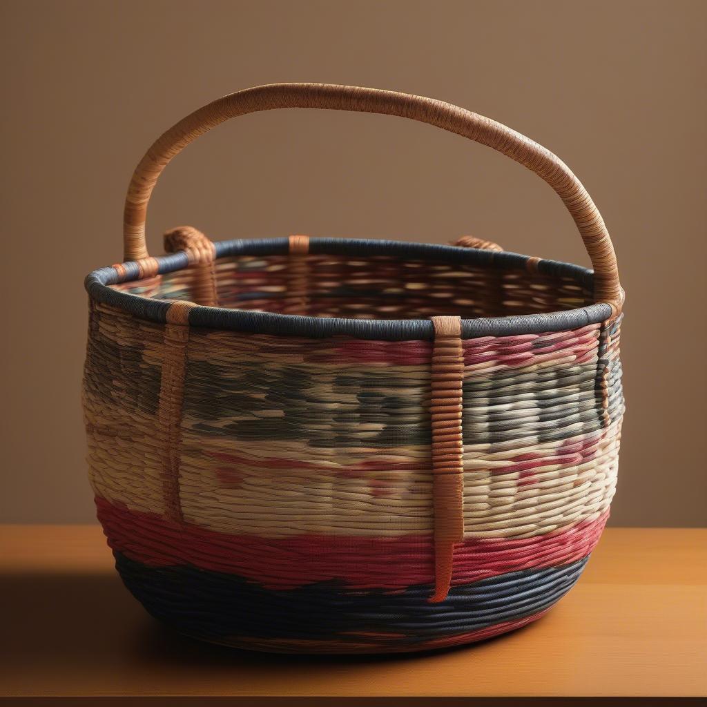 Modern Basket Inspired by Colonial Designs