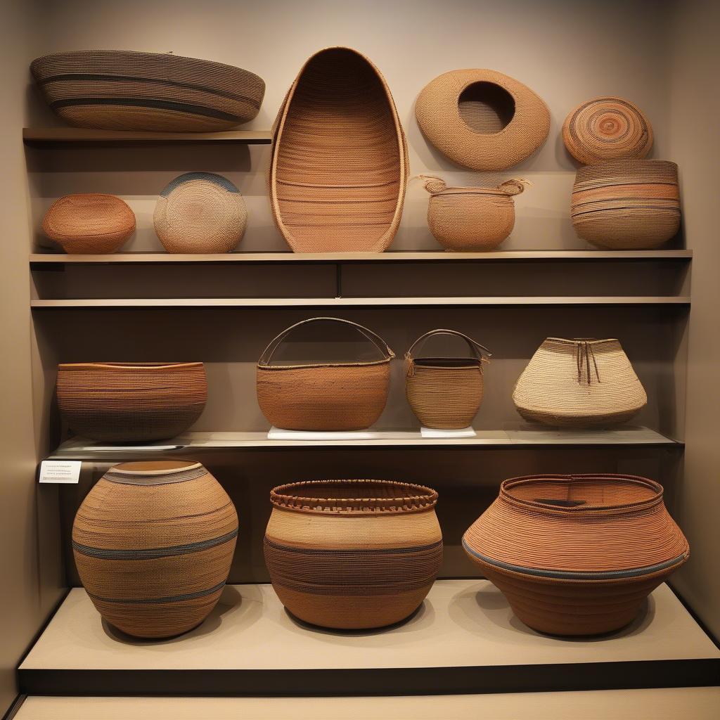 Contemporary Native American basket designs