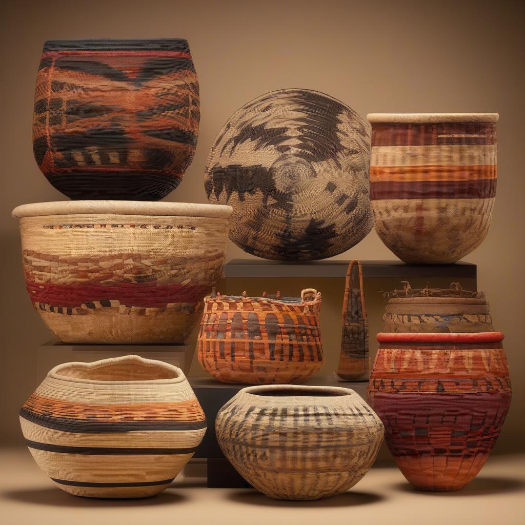 Modern interpretations of Southwest basket weaving