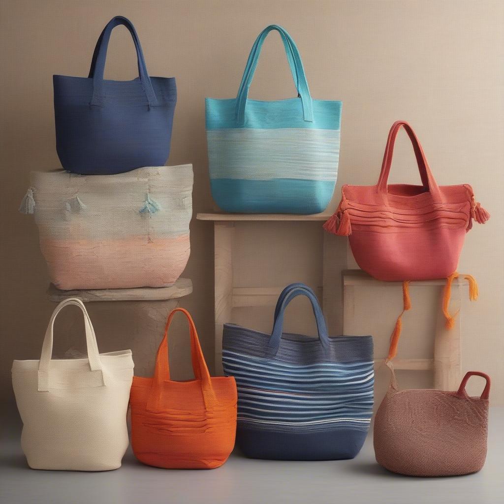 Variety of Cotton Woven Bags