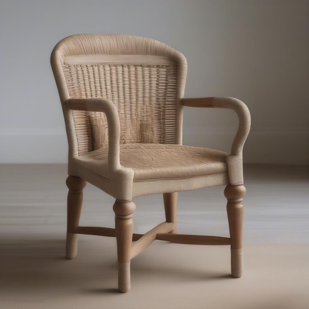 The enduring beauty of handwoven furniture by Karen and Laura Lott.