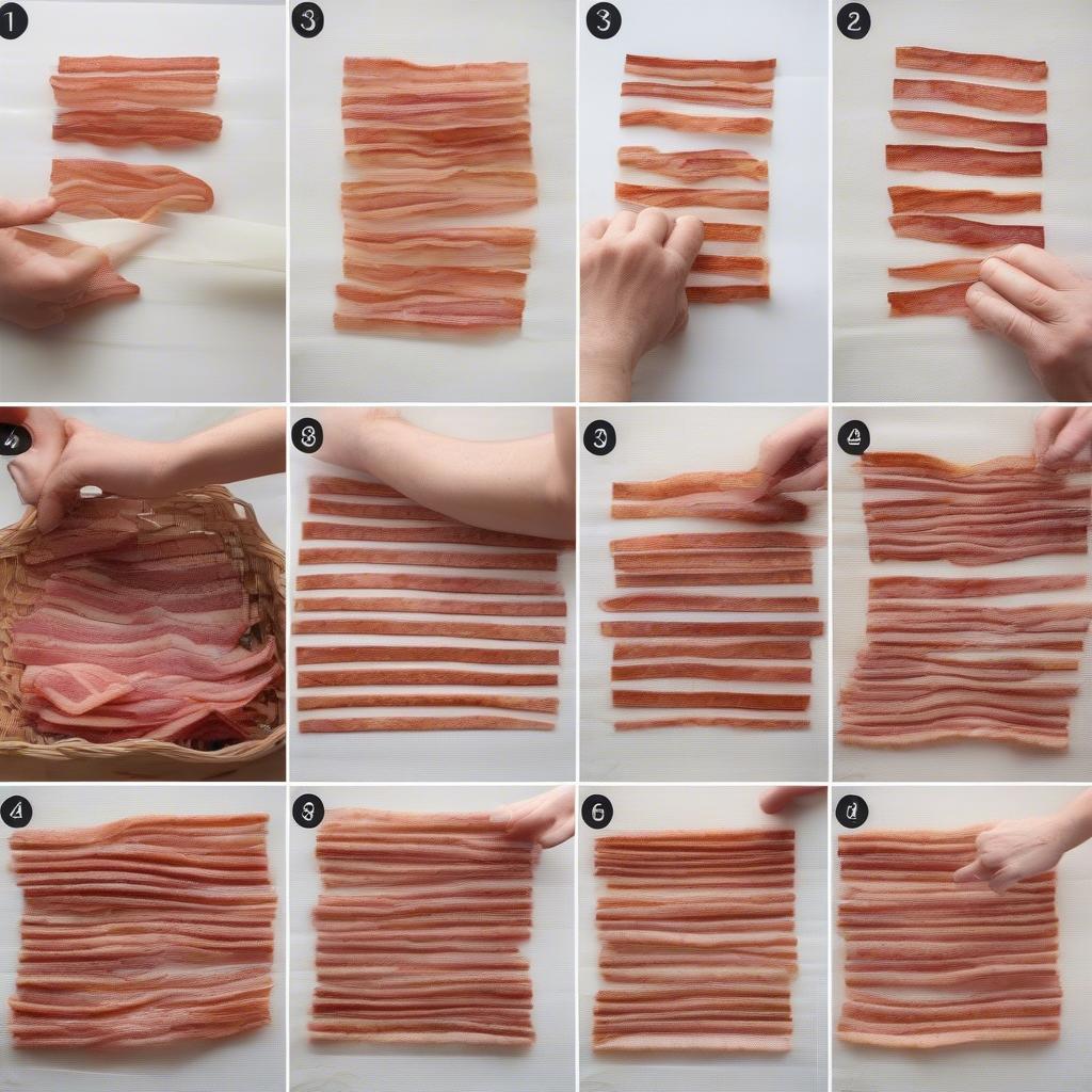 Creating a Bacon Basket Weave for Meatloaf