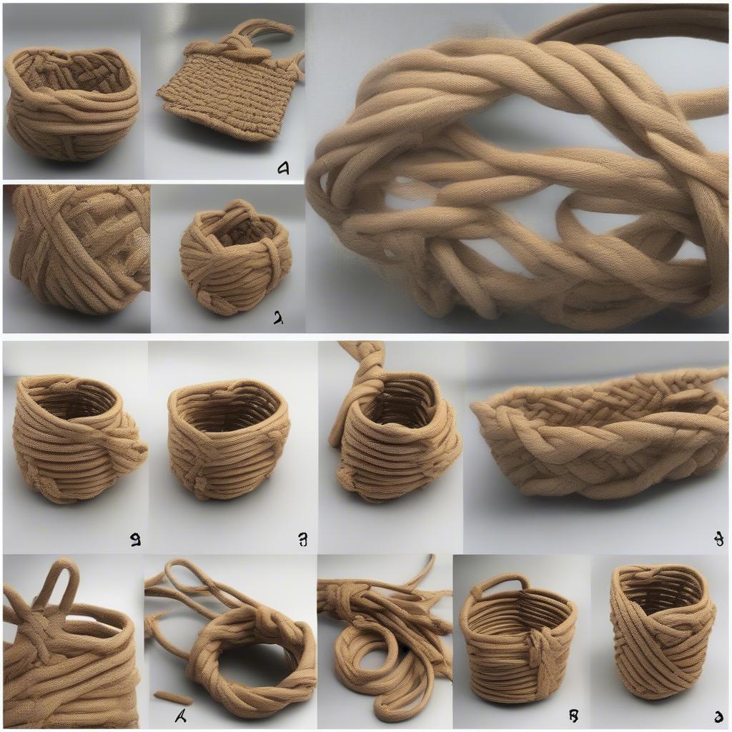 The Process of Creating a Shibari Basket Weave Foot Harness