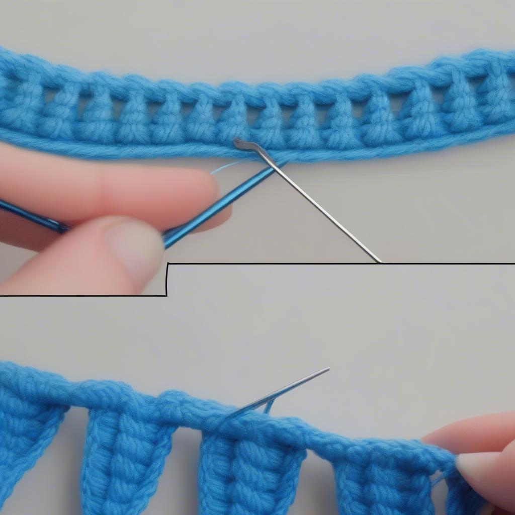 Crocheting the Basket Weave Stitch