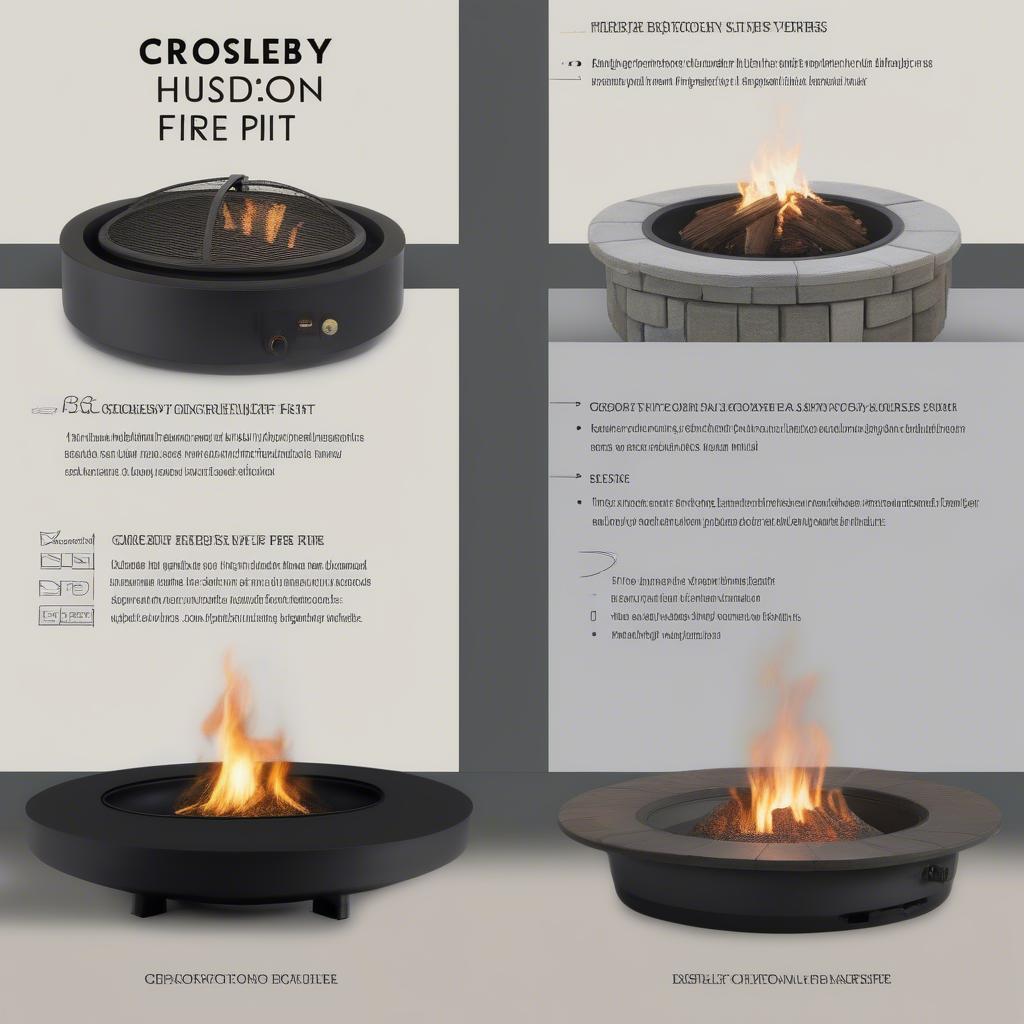 Crosley Hudson Fire Pit Compared to Other Fire Pits