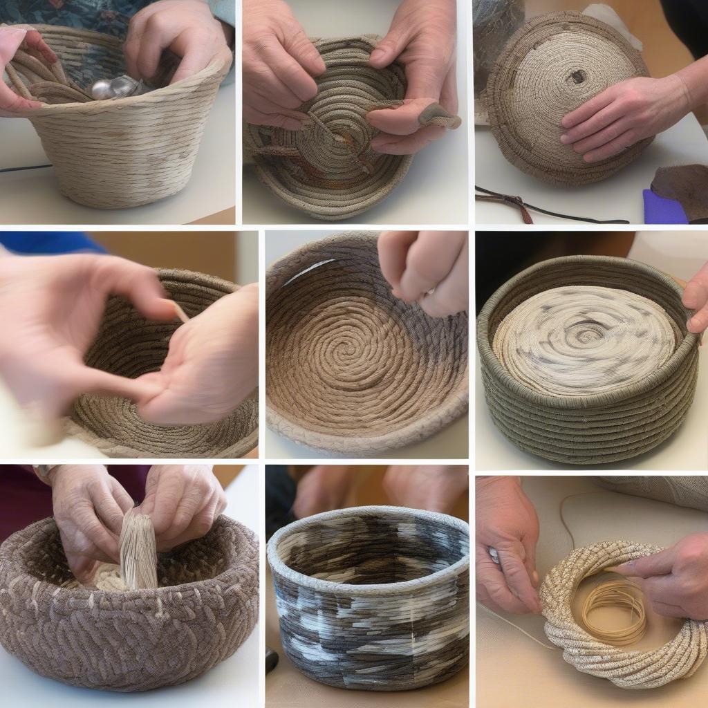 Coiling Techniques in CT Basket Weaving