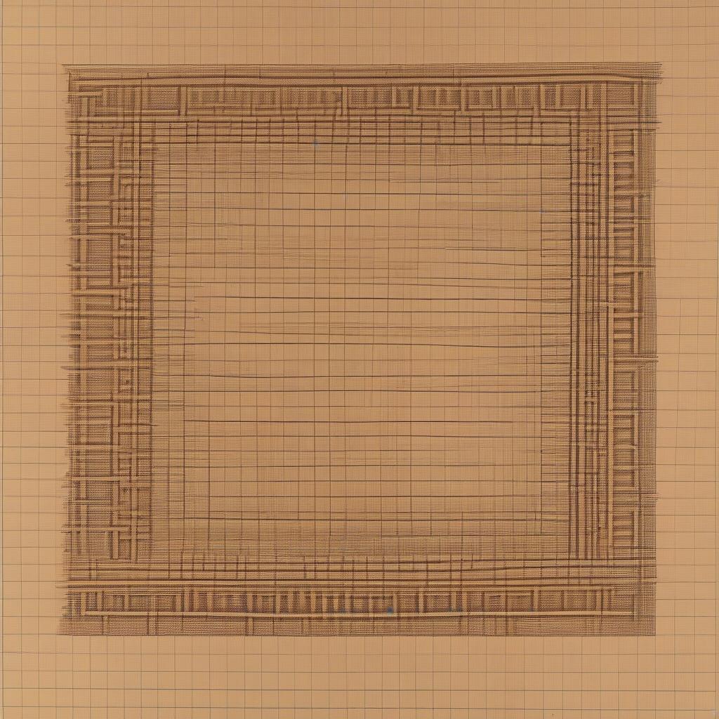 Custom Basket Weaving Pattern Drawing