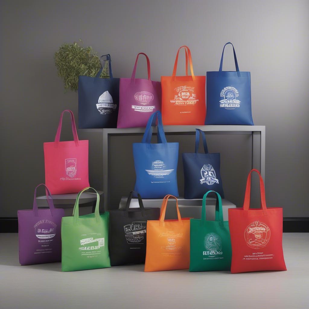 Custom Designed Non-Woven Tote Bags for Promotional Events