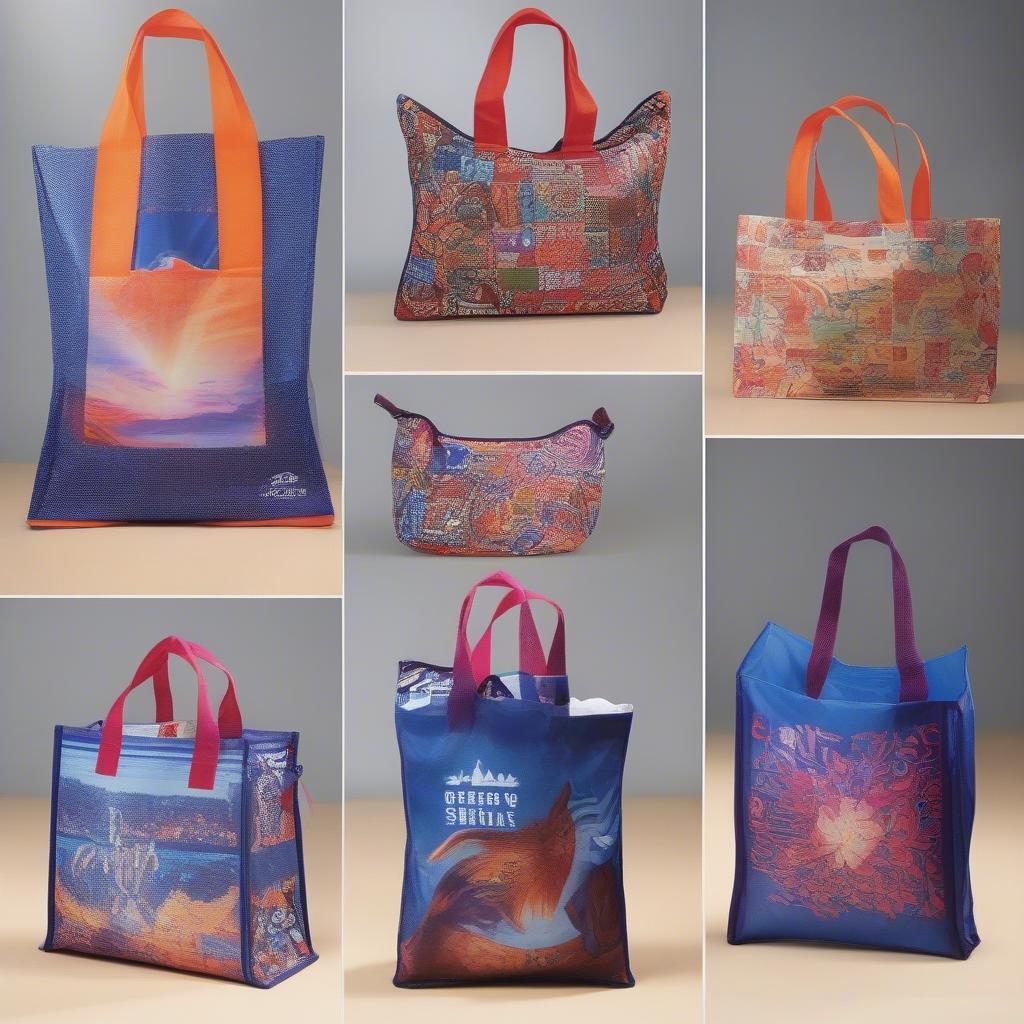 Custom Designed Sublimation Non Woven Bags