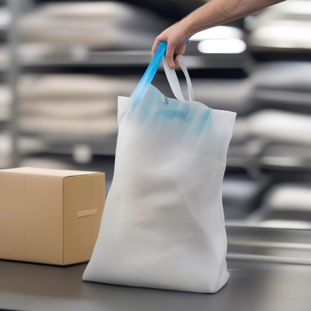 Custom Non-Woven Polypropylene Laminate Shopping Bag Durability Test