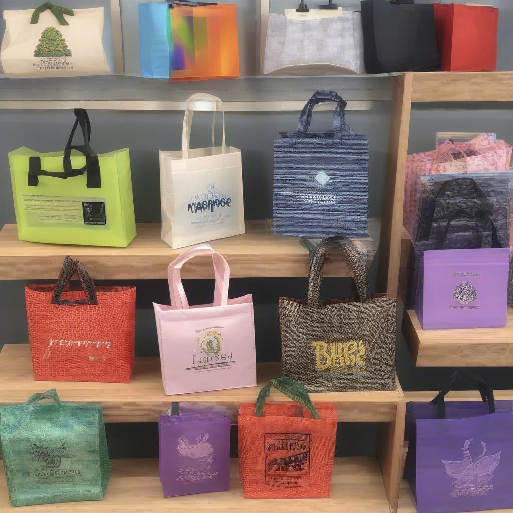 Custom Printed PP Woven Shopping Bags