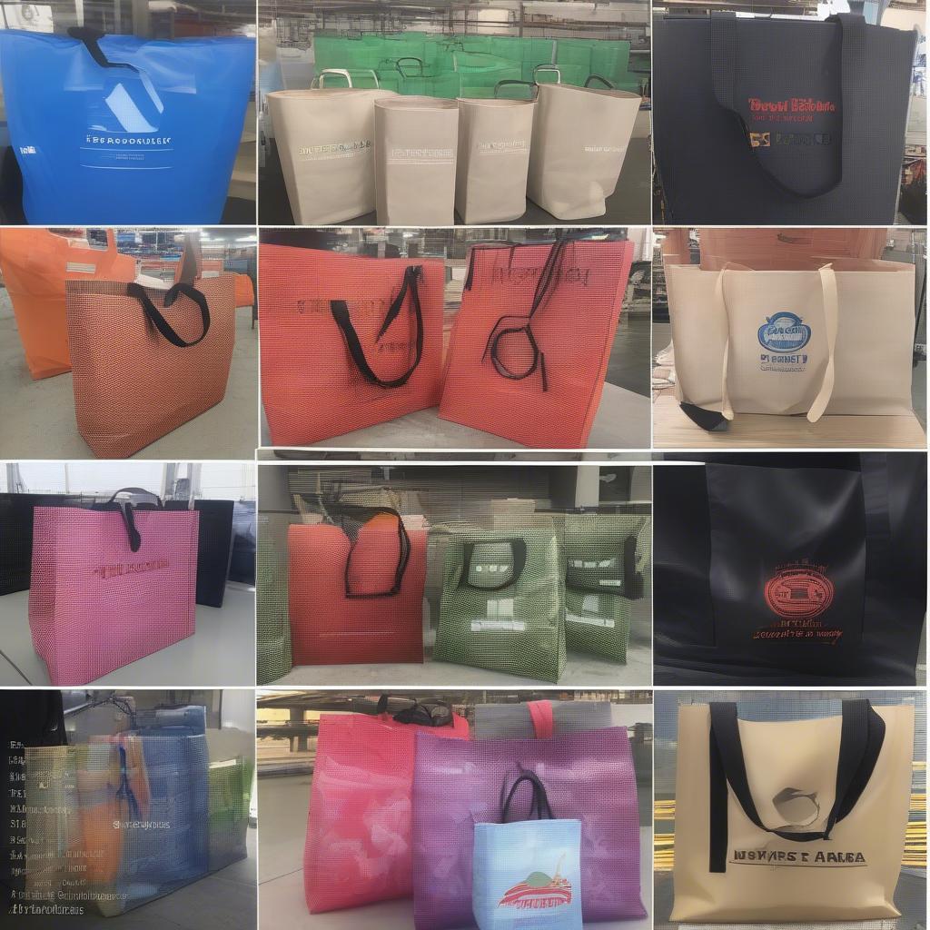 Custom Printed HDPE PP Woven Bags