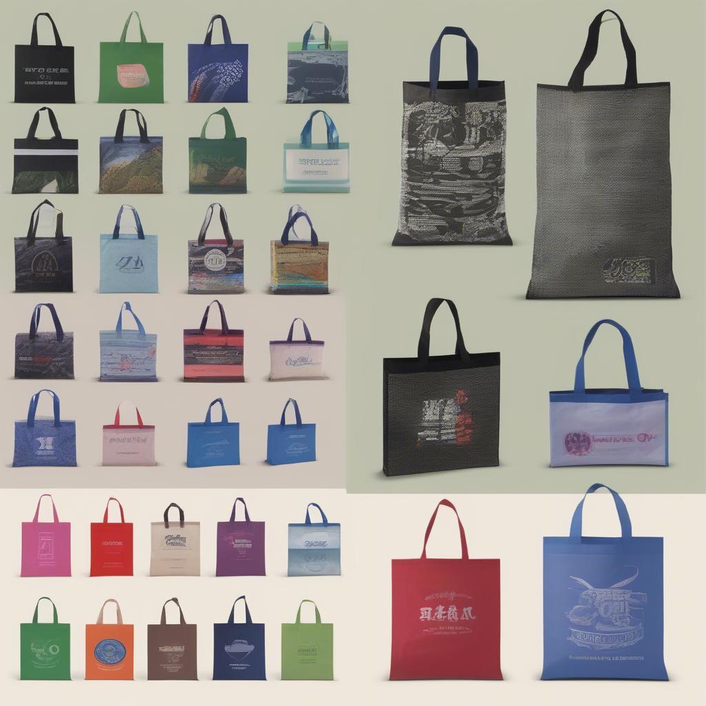 Custom Printed Eco-Friendly Non-Woven Bags